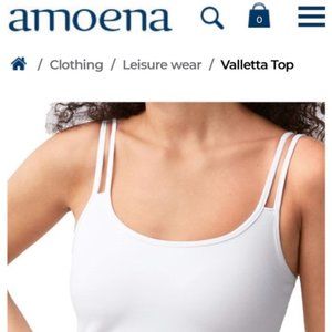 Women’s Amoena White Camisole (8)